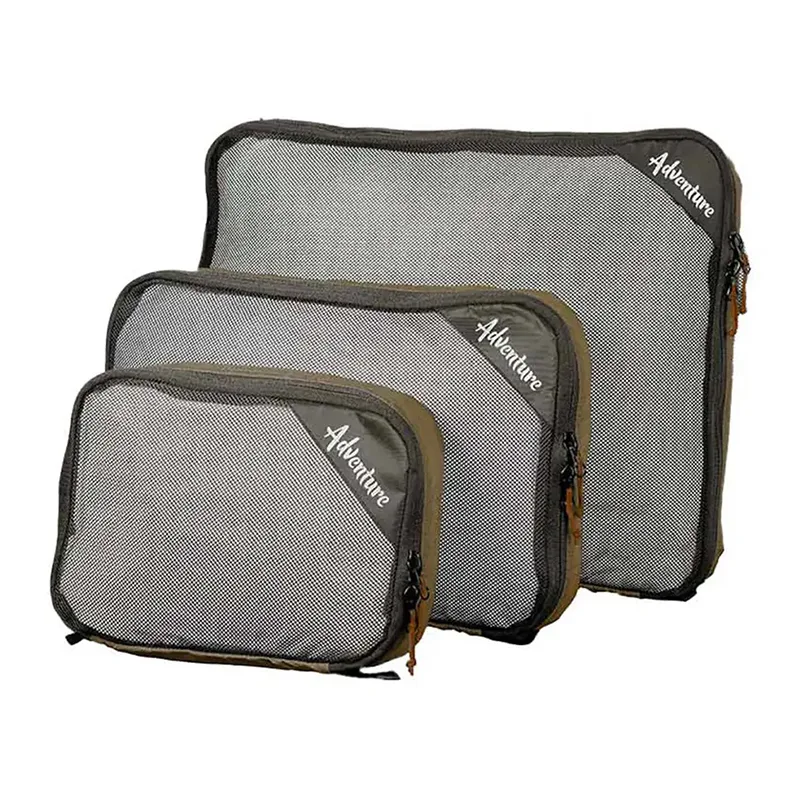نظم دهنده ساک و چمدان ادونچر مدل packing cubes بسته 3 عددی