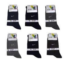 جوراب ساقدار مردانه تابش ایران پود مدل سوپرپنبه کد SP.02 مجموعه شش عددی