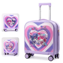 چمدان کودک مدل کرومی سه بعدی
