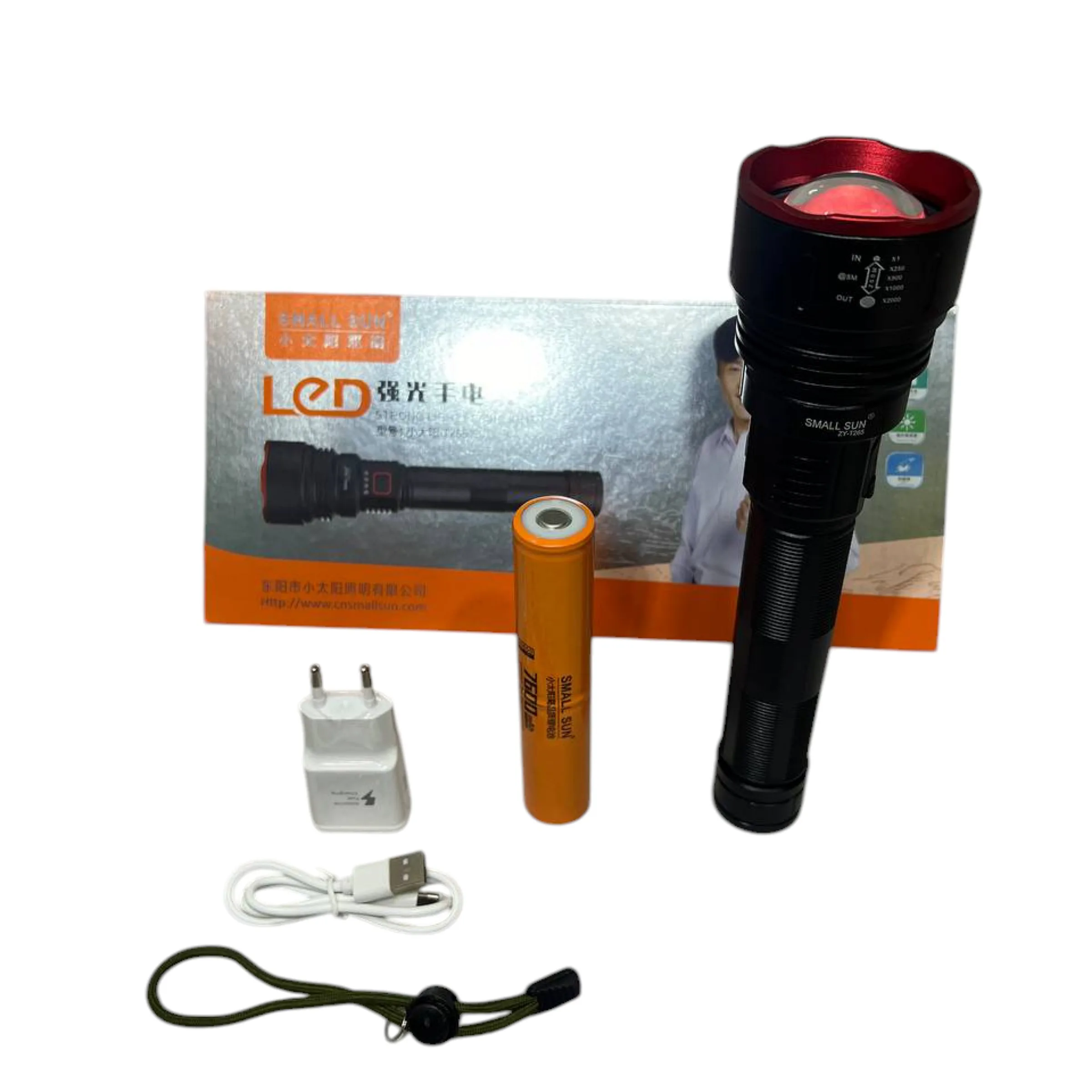 چراغ قوه دستی اسمال سان مدل t265