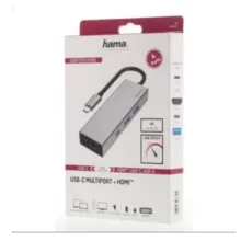هاب چهار پورت USB-C هاما مدل 200107