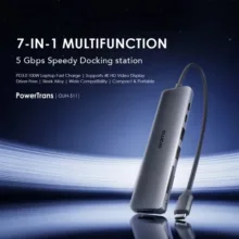 هاب 7 پورت USB-C اورایمو مدل PowerTrans