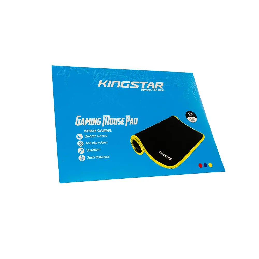 ماوس گیمینگ با سیم کینگ استار مدل KM465G به همراه ماوس پد