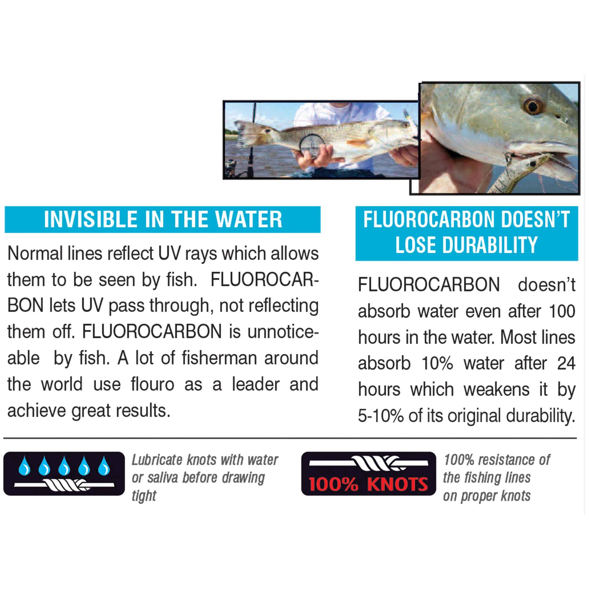 نخ ماهیگیری بالساکس مدل White Peacock-Fluorocarbon سایز 0.35 میلی متر