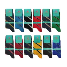 جوراب مردانه ال سون مدل مارکوپلو کد PH688.1 مجموعه 12 عددی