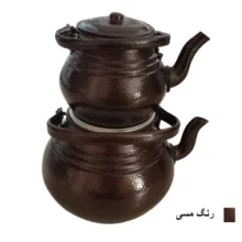 کتری سفری مدل توپی به همراه قوری