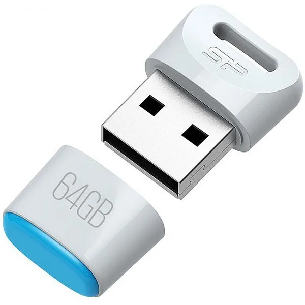 فلش مموری سیلیکون پاور مدل Touch T06 ظرفیت 64 گیگابایت