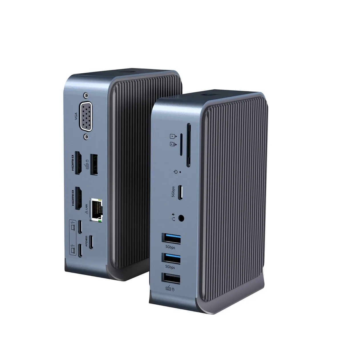 هاب 15 پورت USB-C داک استیشن مدل DC022