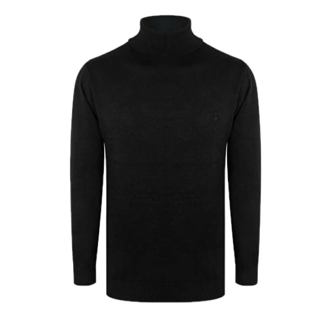 پلیور یقه اسکی مردانه مدل ساده