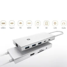 هاب 9 پورت USB-C شیائومی مدل XMTIO01YM
