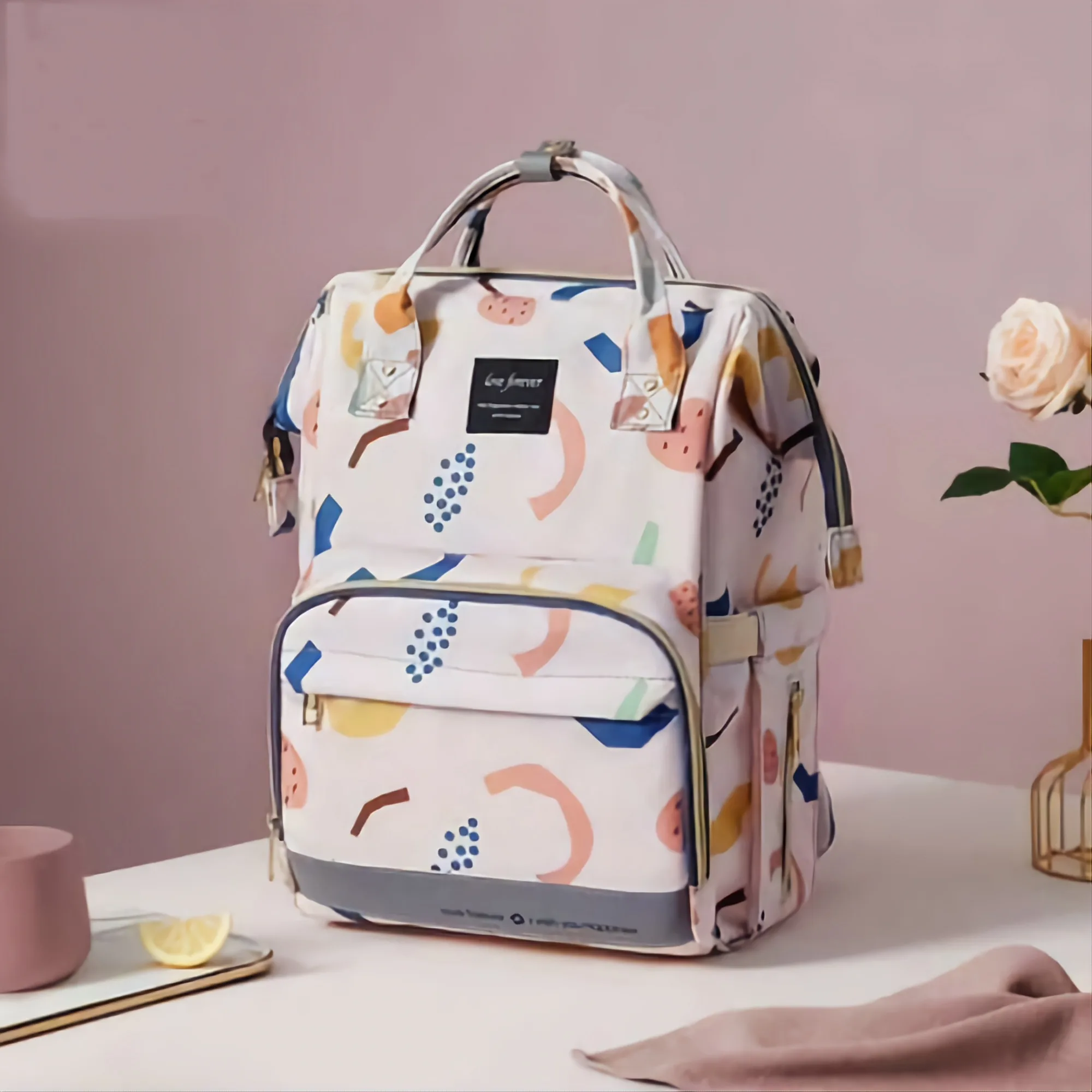 کوله پشتی لوازم کودک طرح توت فرنگی کد A2-PLUS