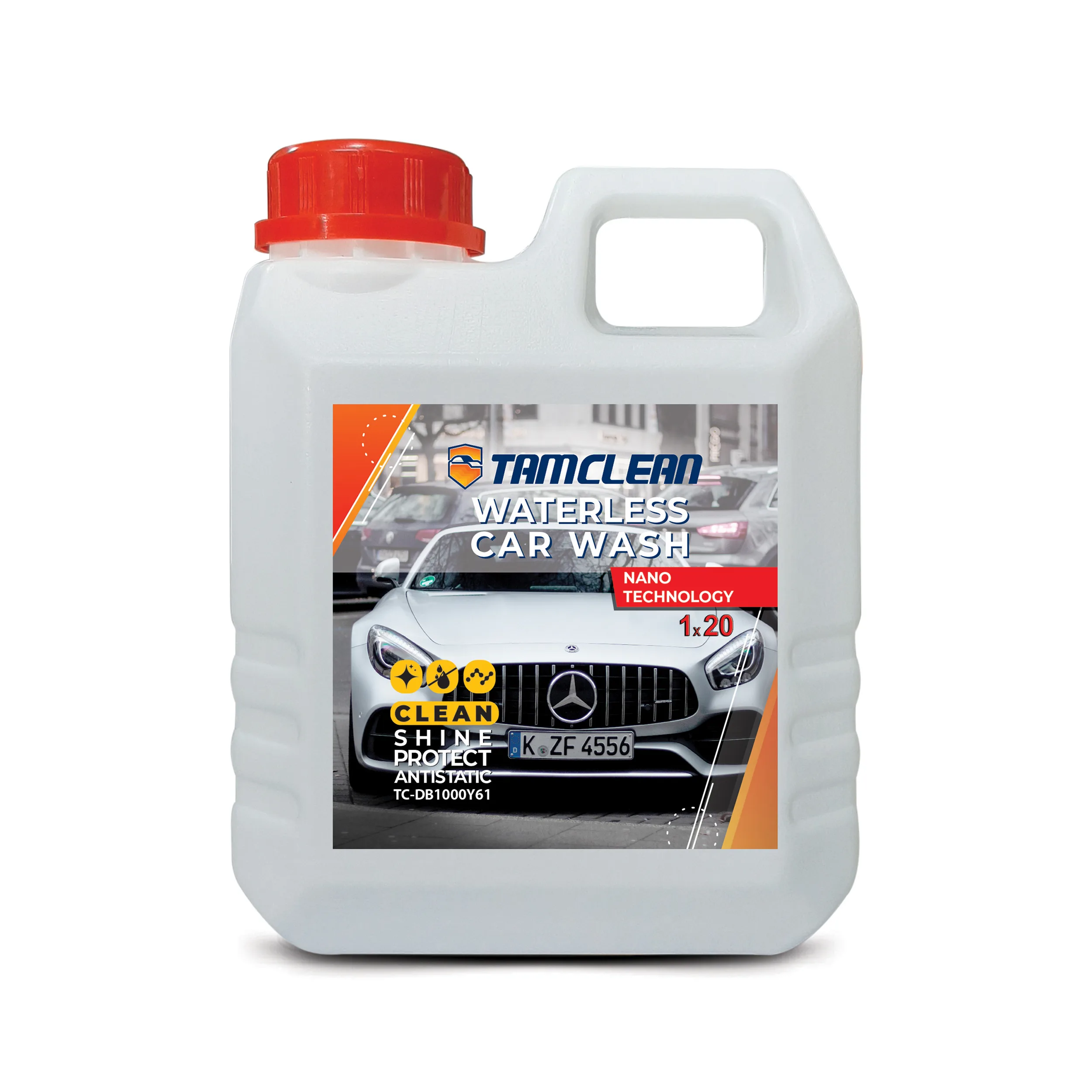 کنسانتره کارواش بدون آب تام کلین مدل TC-DB1000Y61 حجم 1 لیتر