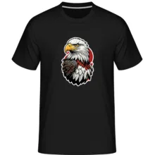 تی شرت آستین کوتاه مردانه مدل عقاب کد 01