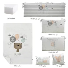 سرویس روتختی 7 تکه کودک مامزکیوتی مدل خرس کارتونیSK7