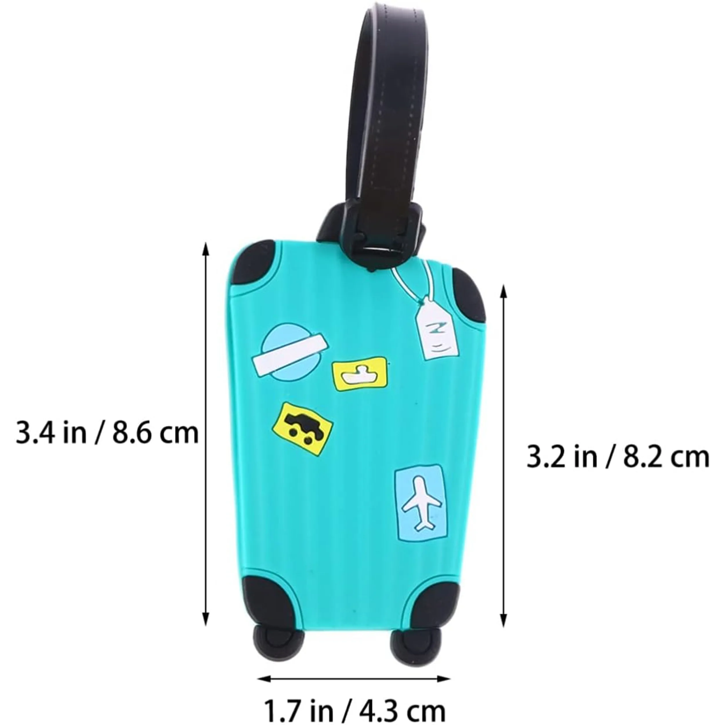 تگ چمدان مدل سوت کیس به همراه تسمه رمزدار چمدان