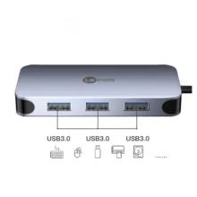 هاب 6 پورت usb-c لوکو مدل LKC1345H