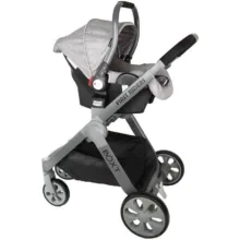 ست کالسکه و کریر و ساک لوازم فرست رایدرز مدل evoxt مجموعه سه عددی