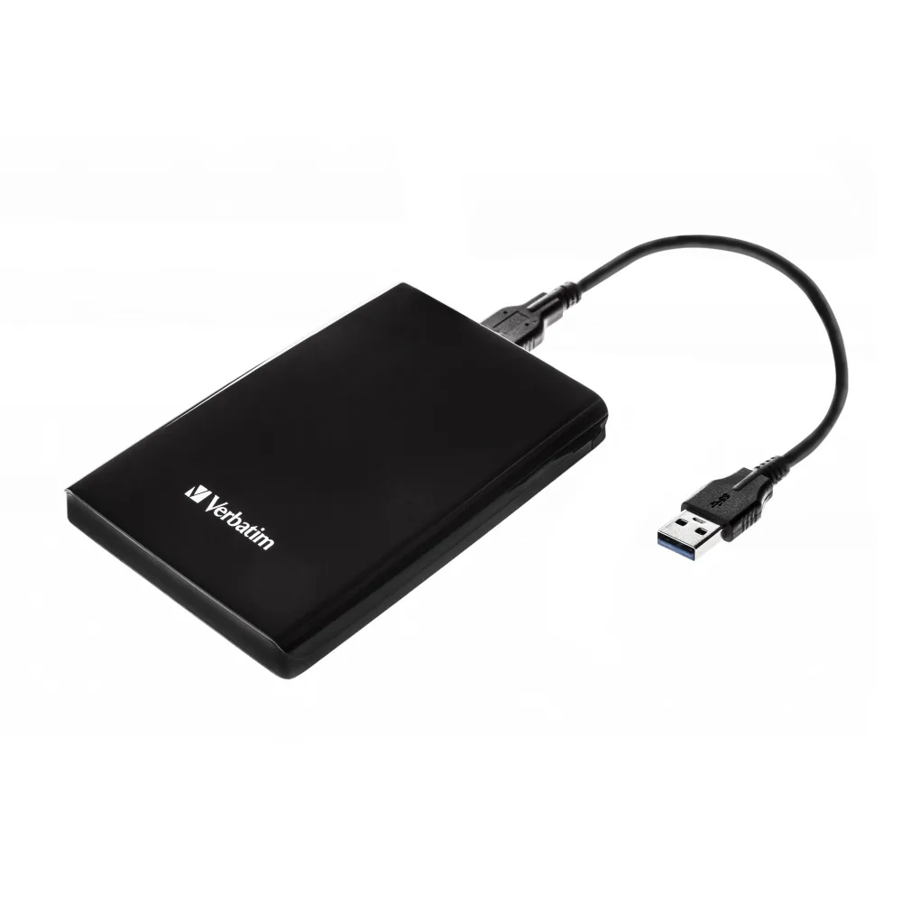 هارد اکسترنال ورباتیم مدل Store 'n' Go SuperSpeed ظرفیت یک ترابایت دارای رابط USB Type-A 3.0