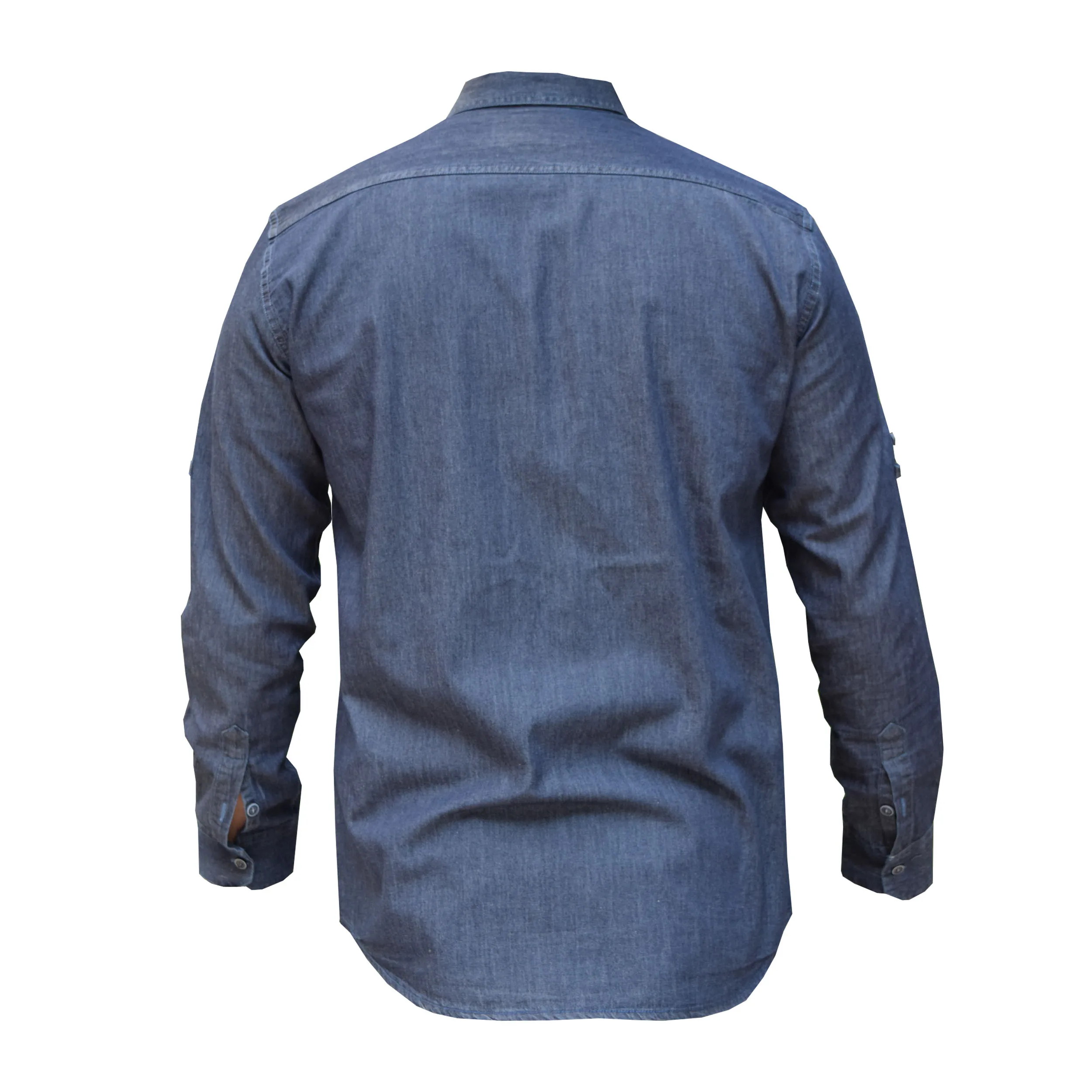 پیراهن آستین بلند مردانه پایتی جامه مدل جین دو جیب کد 16459224