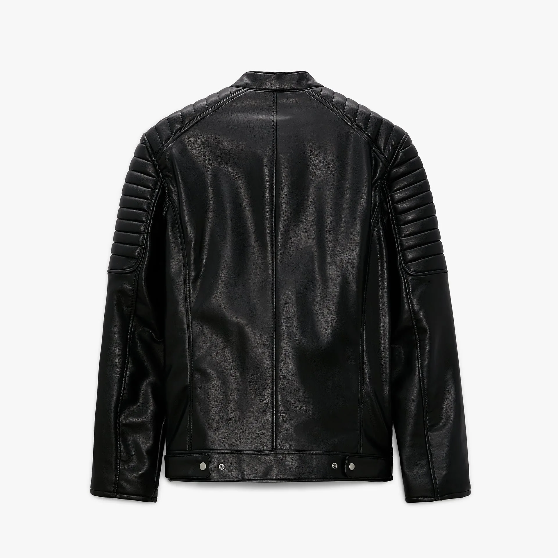 کت چرم مردانه مدل FAUX BIKER