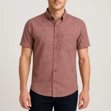 پیراهن آستین کوتاه مردانه دیجی استایل اسنشیال مدل 1160072100177