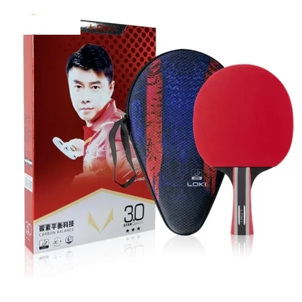 راکت پینگ پنگ لوکی مدل 3star carbon