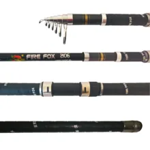 چوب ماهیگیری فایرفاکس مدل Advanced Rod 2.10 به همراه طعمه ماهیگیری