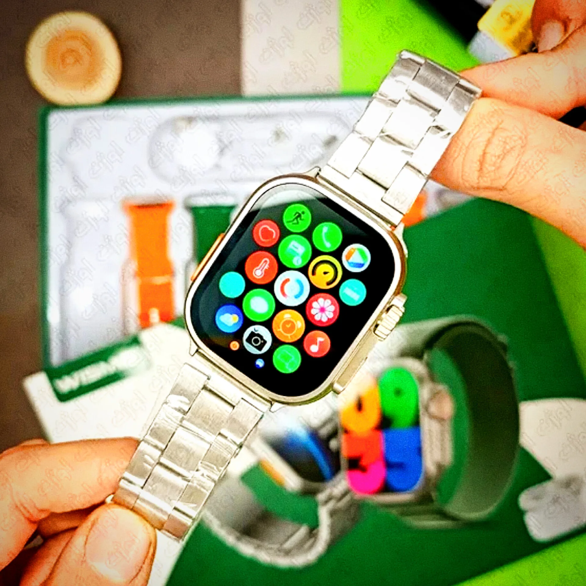 ساعت هوشمند ویسمی مدل WS-80 ULTRA2