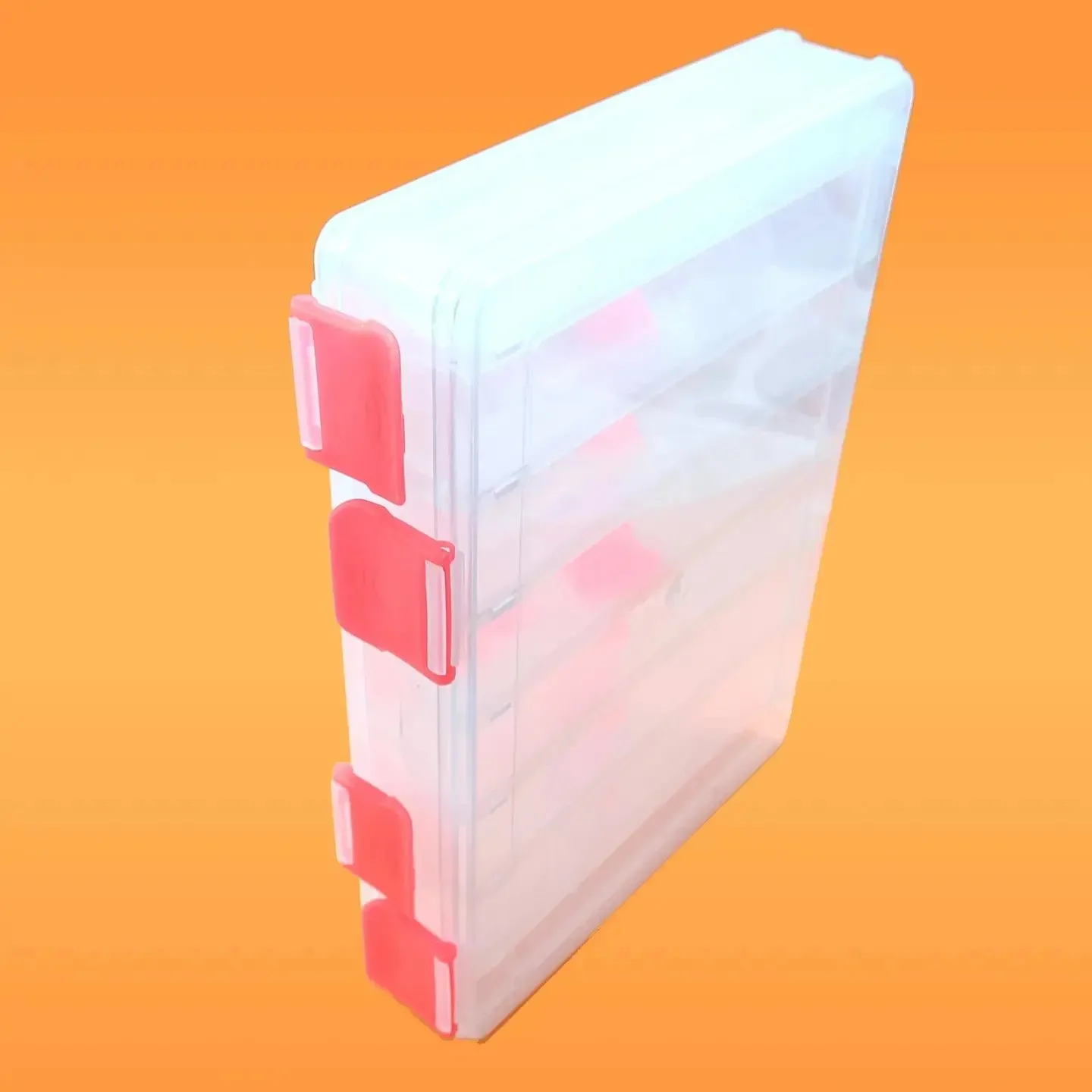 جعبه لوازم ماهیگیری کاپیتان مدل 14 خانه