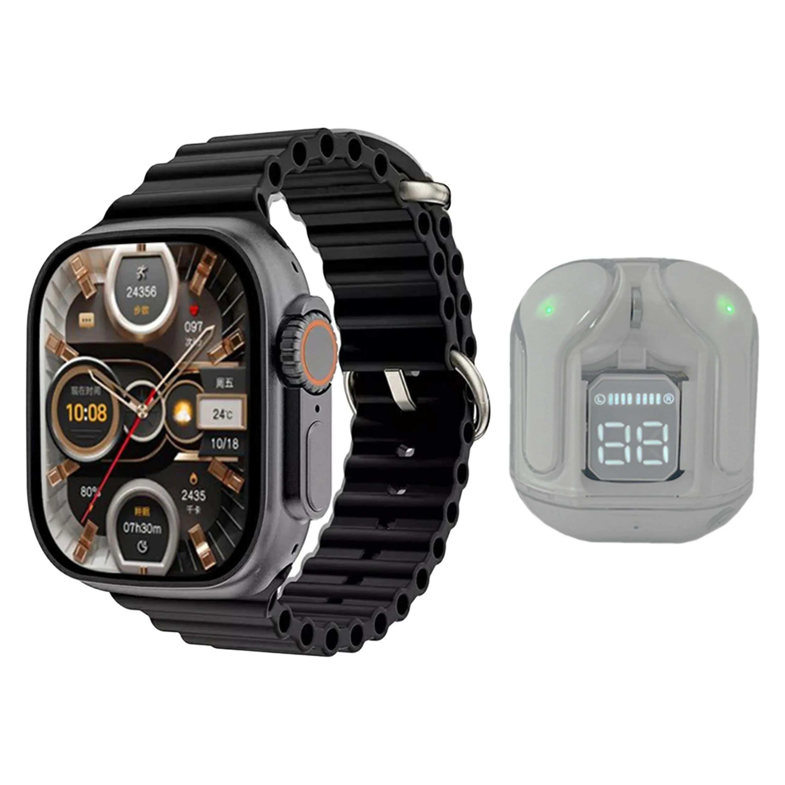 ساعت هوشمند ویسمی مدل WS-X19 Ultra 3 به همراه هدفون بلوتوثی