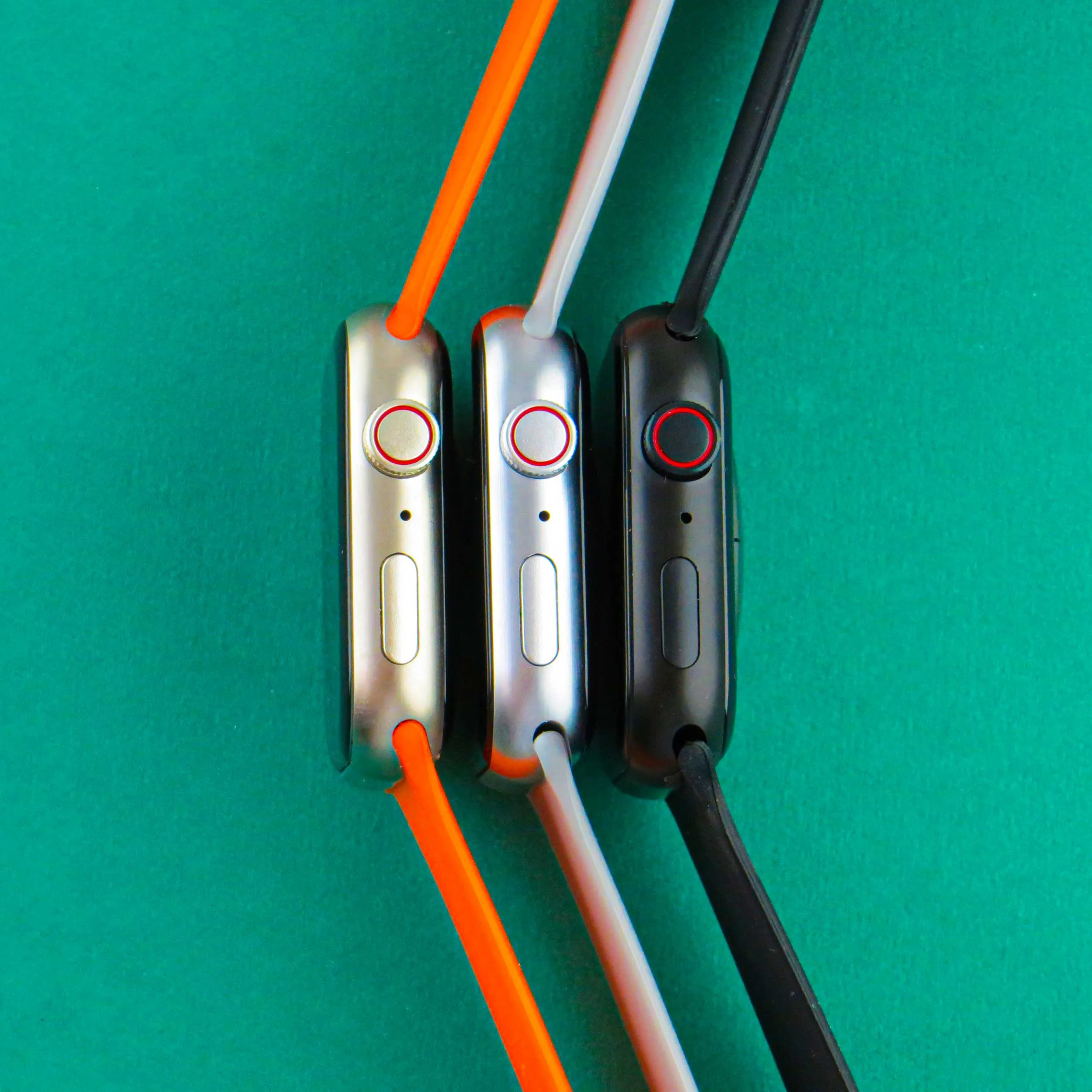 ساعت هوشمند ورنا مدل W45 Max With 7 Bands مناسب برای ورزش مجهز به گام شمار