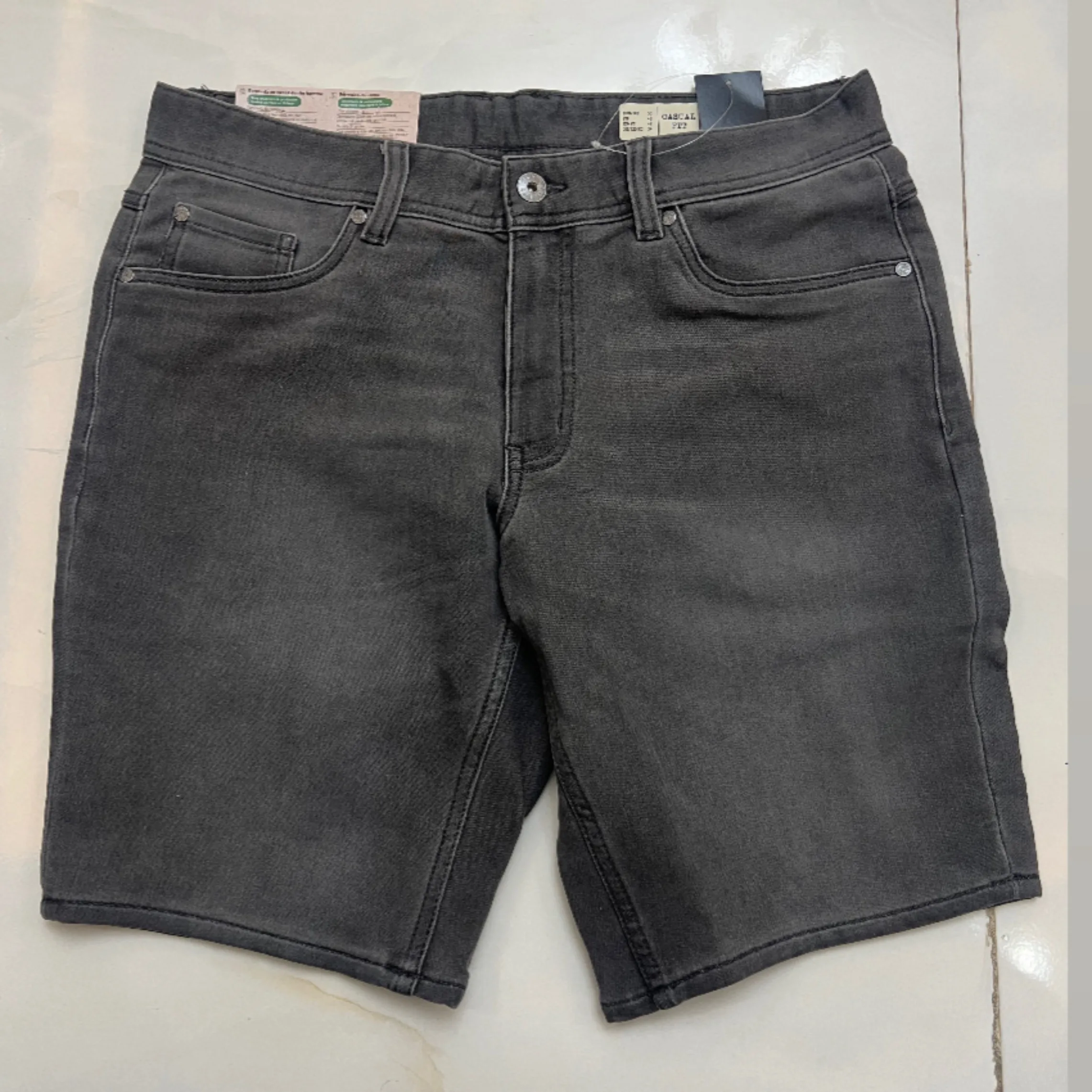 شلوارک مردانه مدل Ya20 رنگ طوسی