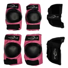 لوازم ایمنی اسکیت رولربلید مدل RB-S بسته 6 عددی