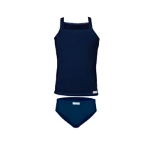 ست شورت و زیرپوش مردانه پنبینه مدل نخ پنبه خالص صادراتی مجموعه 3 عددی