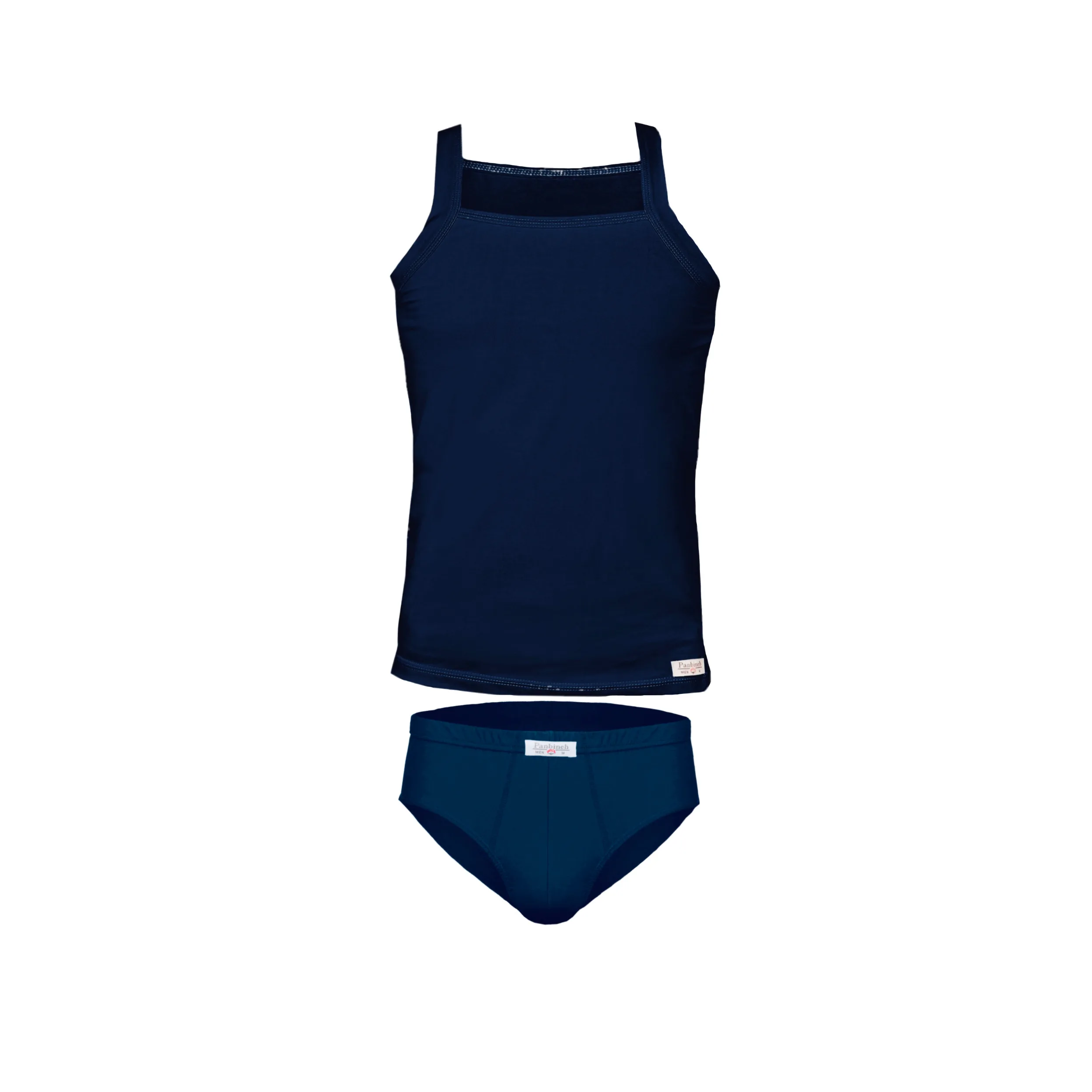 ست شورت و زیرپوش مردانه پنبینه مدل نخ پنبه خالص صادراتی مجموعه 3 عددی