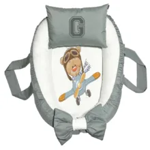 تشک غلت گیر نوزاد پاد آفرین مدل خرس طرح حرف G