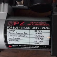 کمپرسور هوا فندکی بی پی زد کد 3000