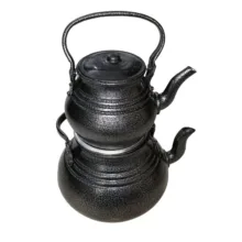 کتری سفری مدل توپی به همراه قوری