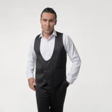 جلیقه رسمی مردانه مدل فاستونی 8898