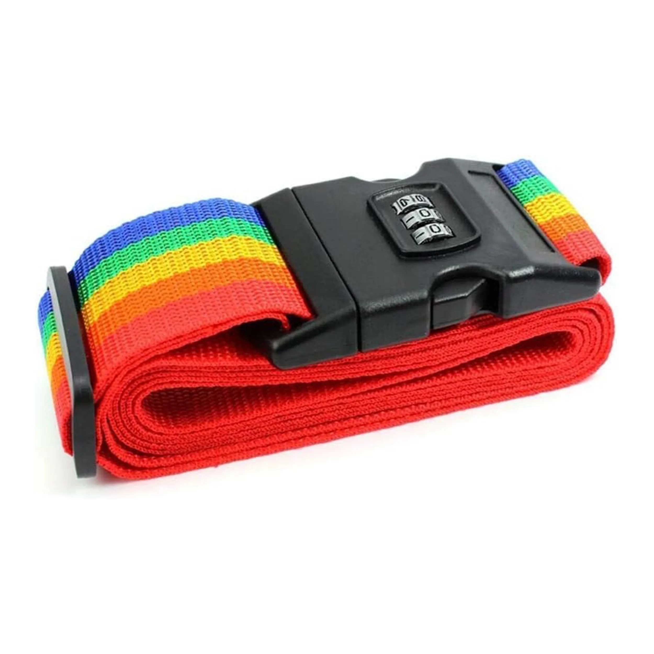 تگ چمدان مدل سوت کیس به همراه تسمه رمزدار چمدان