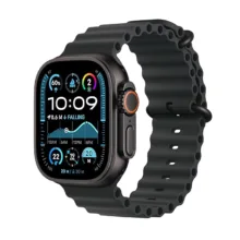 ساعت هوشمند اپل مدل Ultra 2 Black Titanium Case Ocean Band 49mm