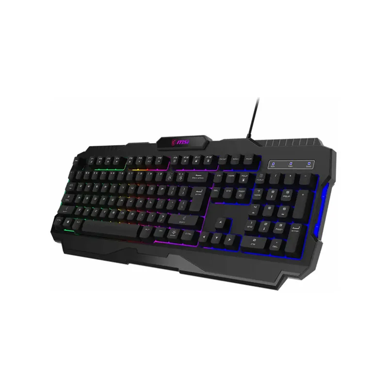 کیبورد گیمینگ ام اس آی مدل FORGE GK100 WIRED
