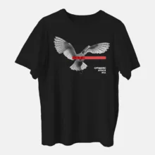 تی شرت اورسایز مردانه مدل دارک عقاب mo433