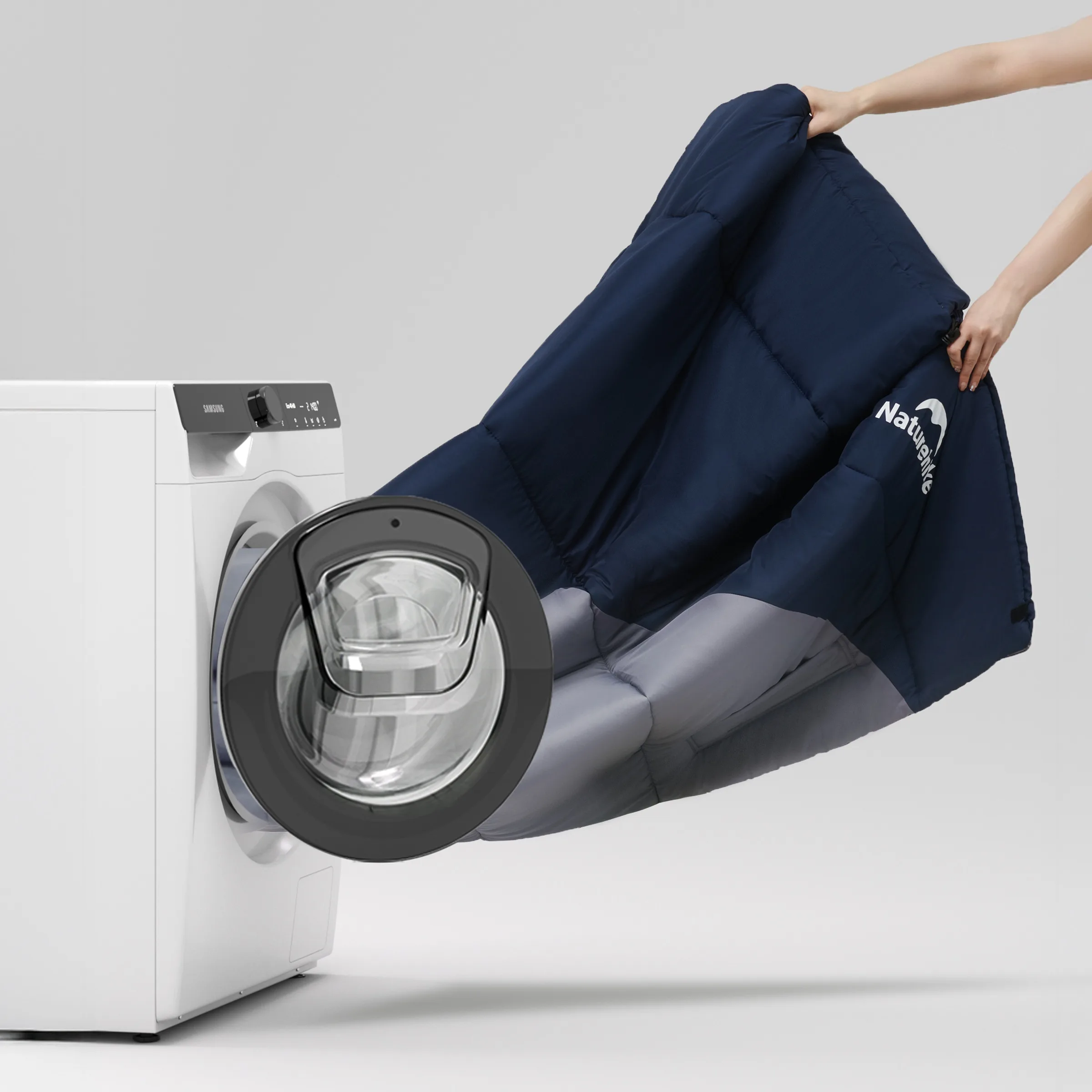 کیسه خواب یک نفره نیچرهایک مدل CNK2550WS028-Right Zipper