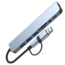 هاب 8 پورت USB-C مدل BC1.2