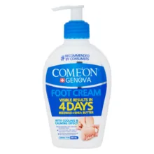 کرم مرطوب کننده کامان (comeon) مدل Oil pluse حجم 400 میلیلیتر + کرم رفع ترک پا مدل Shea butter حجم 300 میلیلیتر