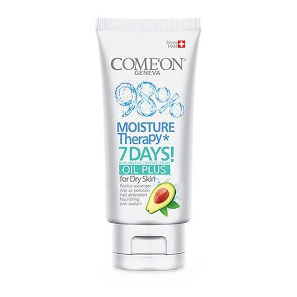 کرم مرطوب کننده کامان (comeon) مدل Oil Free Bcomplex حجم 400 میلیلیتر+کرم کامان (comeon)مدلOil plus حجم 75 میلیلیتر