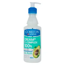 کرم مرطوب کننده کامان (comeon) مدل Oil pluse حجم 400 میلیلیتر + کرم رفع ترک پا مدل Shea butter حجم 300 میلیلیتر