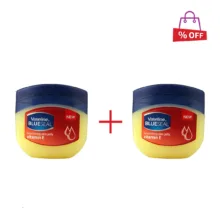 وارزلین وازلین (Vaseline) مدل Vitamin E حجم 100 میلی‌لیتر مجموعه 2 عددی