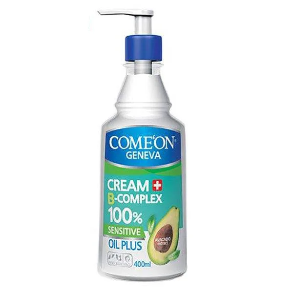 کرم مرطوب کننده کامان (comeon) مدل Oil Plus B complex حجم 400 میلیلیتر + کرم کامان (comeon)مدلNormal حجم 475 میلیلیتر
